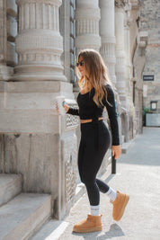 Maïka wrap top